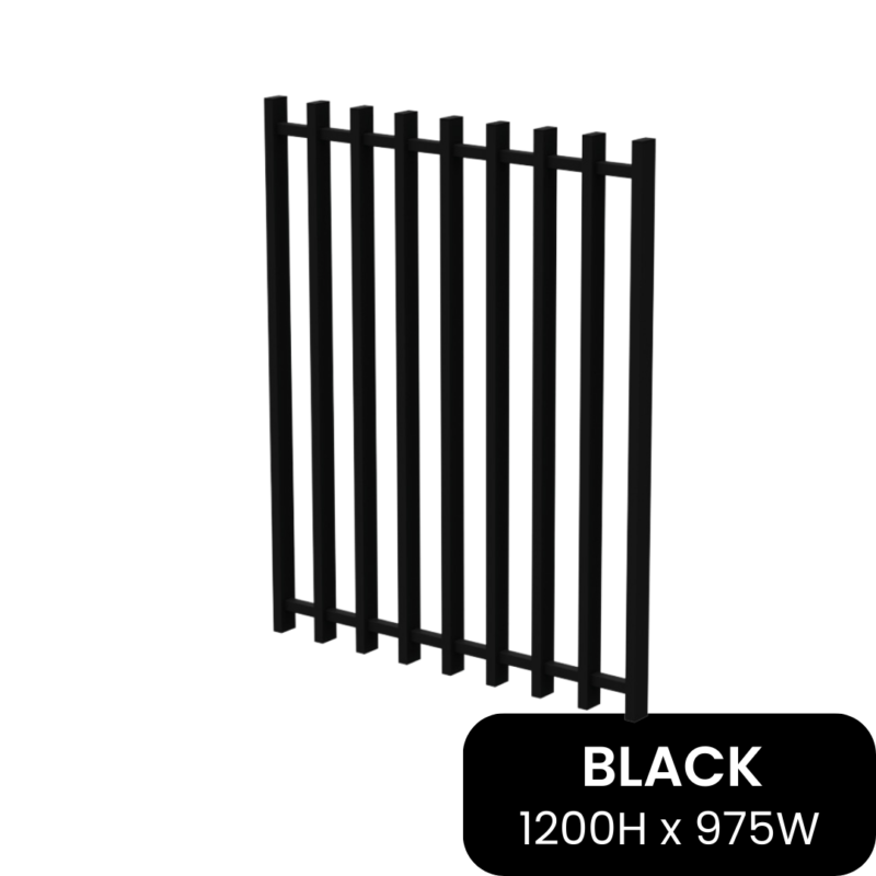 BARR Gate | 1200H x 975W Black